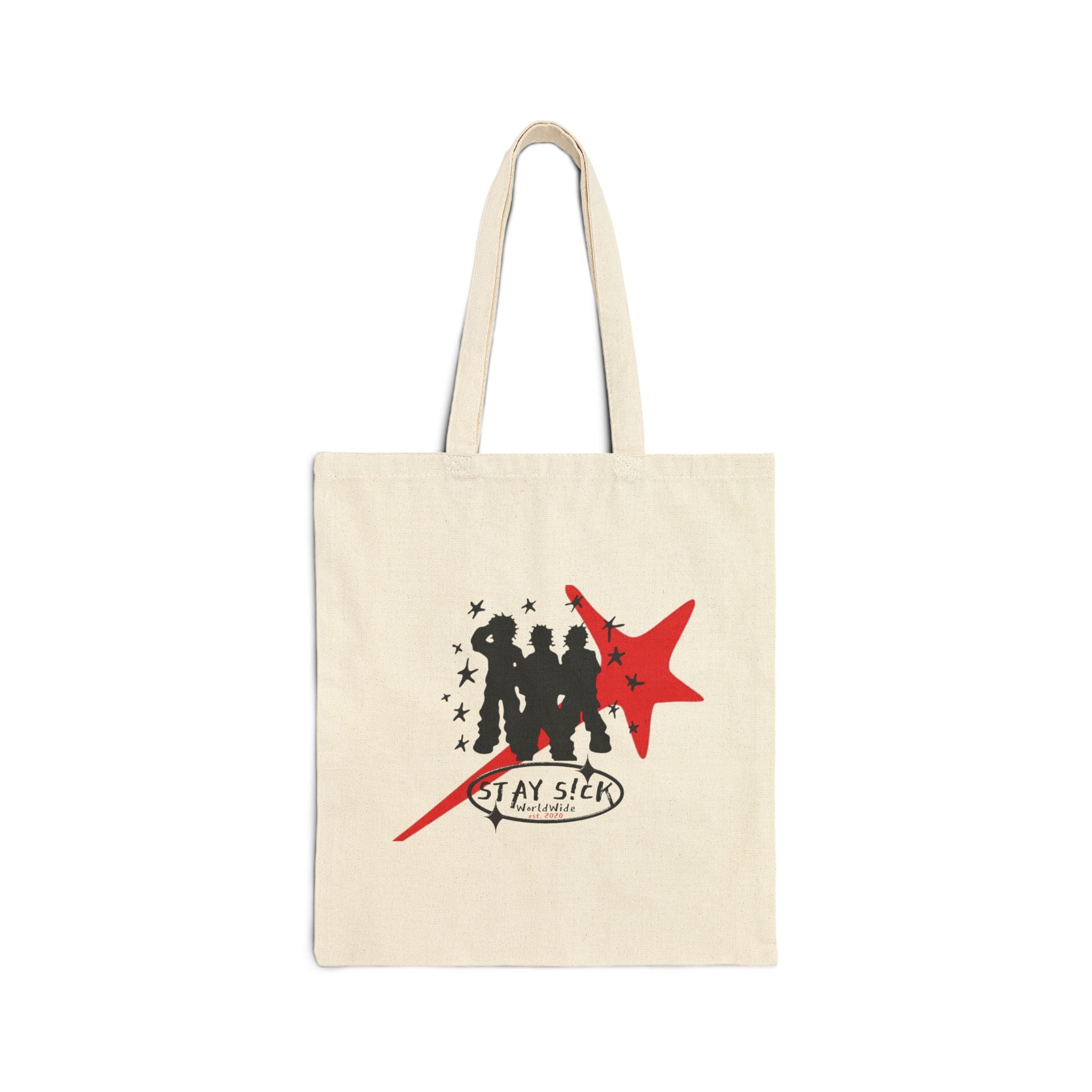 STAY S!CK Logo Canvas Tote Bag