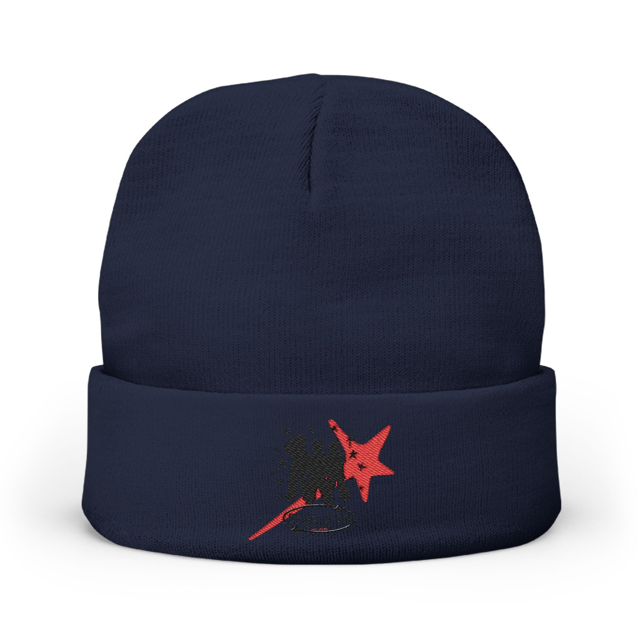 STAY S!CK Logo Knit Beanie (Embroidery)
