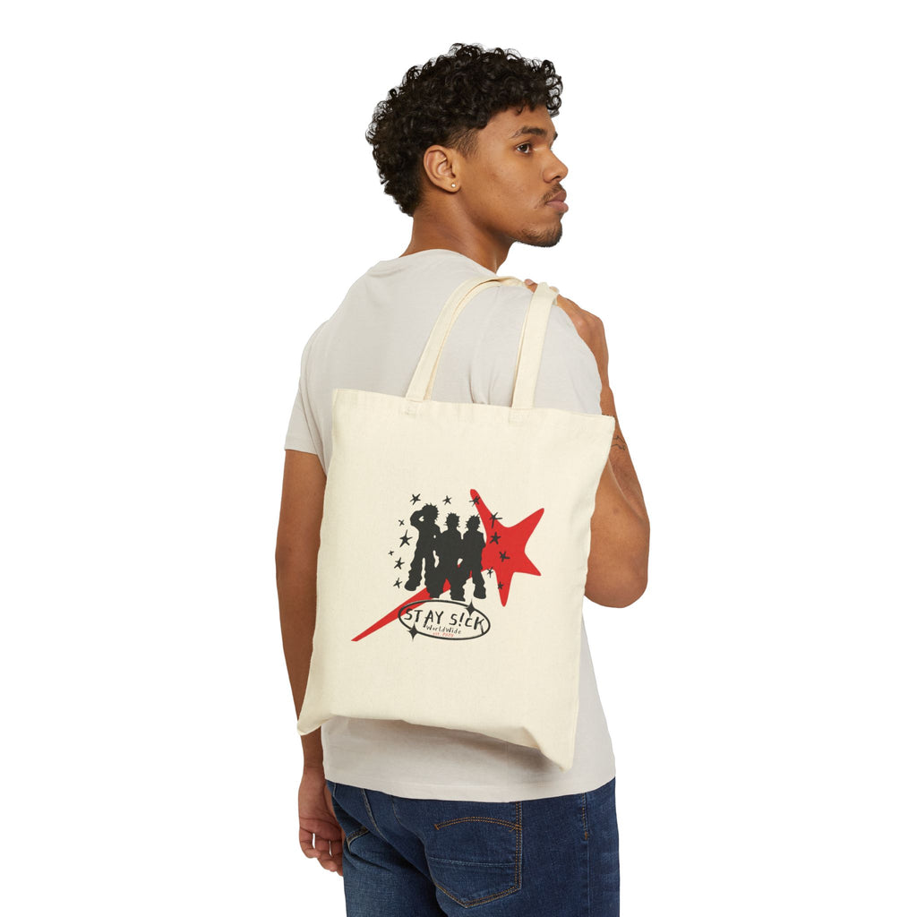 STAY S!CK Logo Canvas Tote Bag