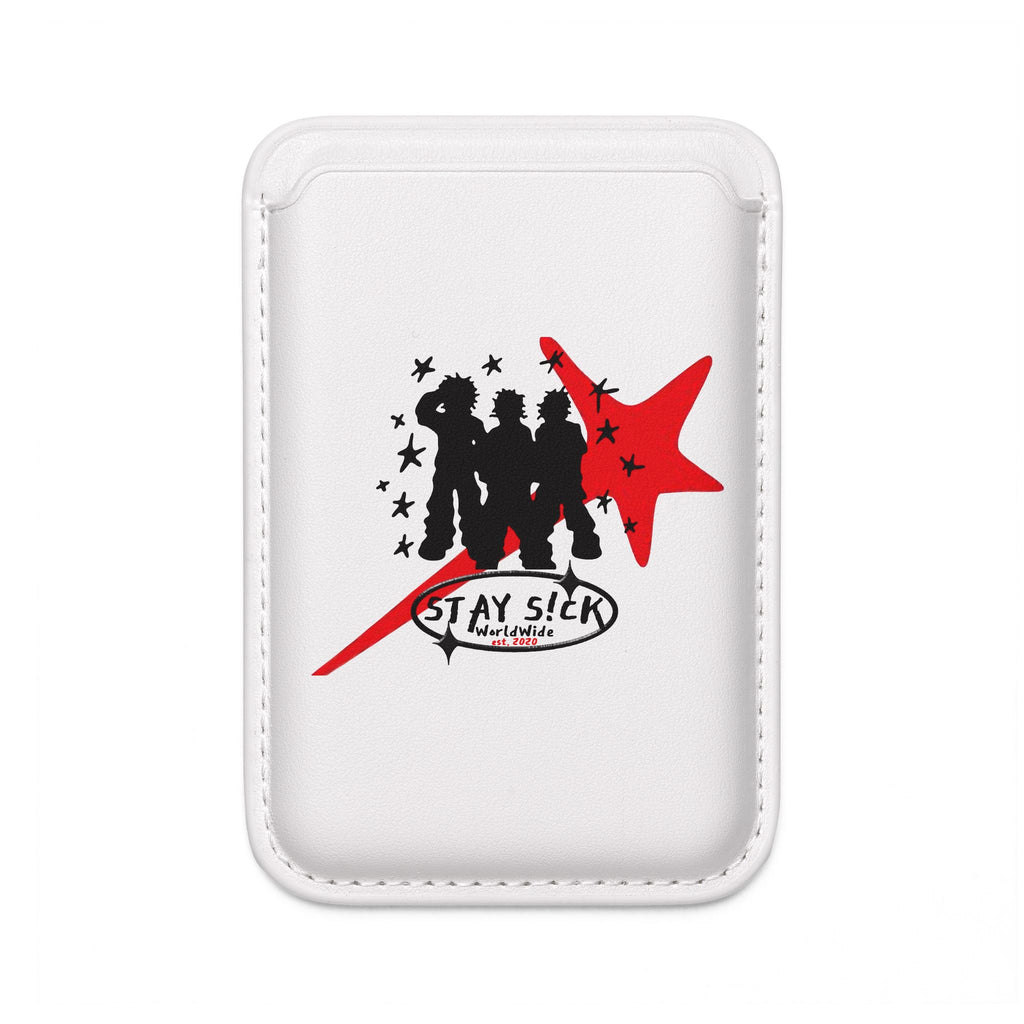 STAY S!CK Logo Vegan Phone Wallet