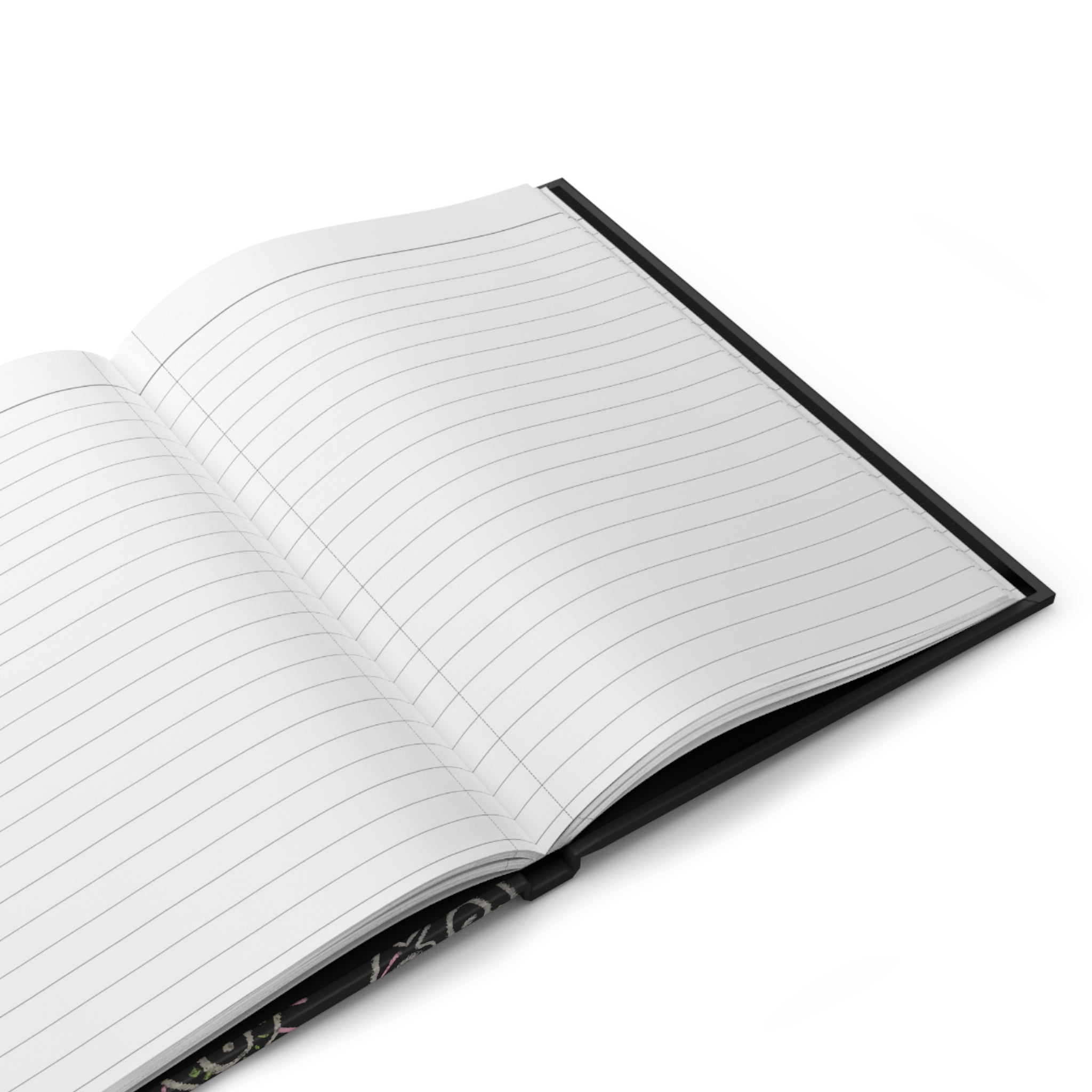 “Spaces and Faces” Hardcover Journal