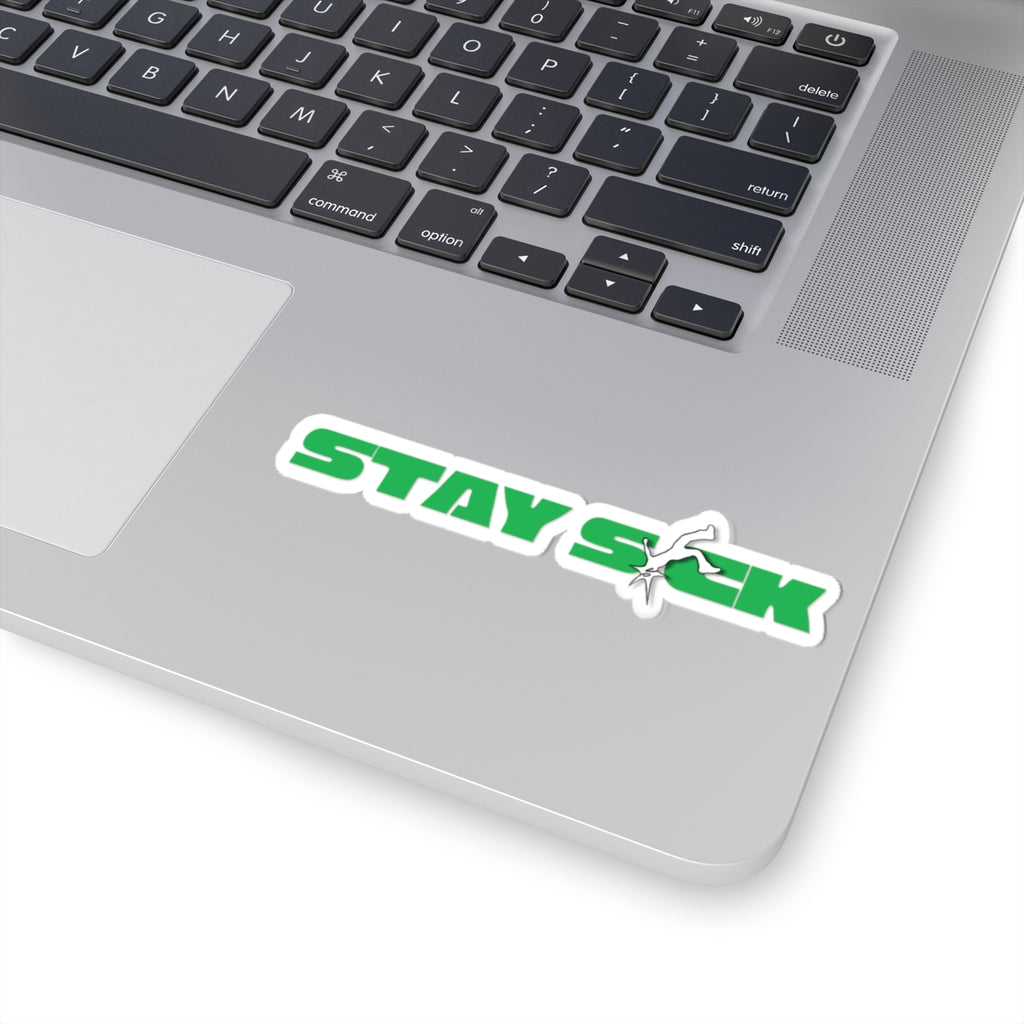Green Jumpman Stickers