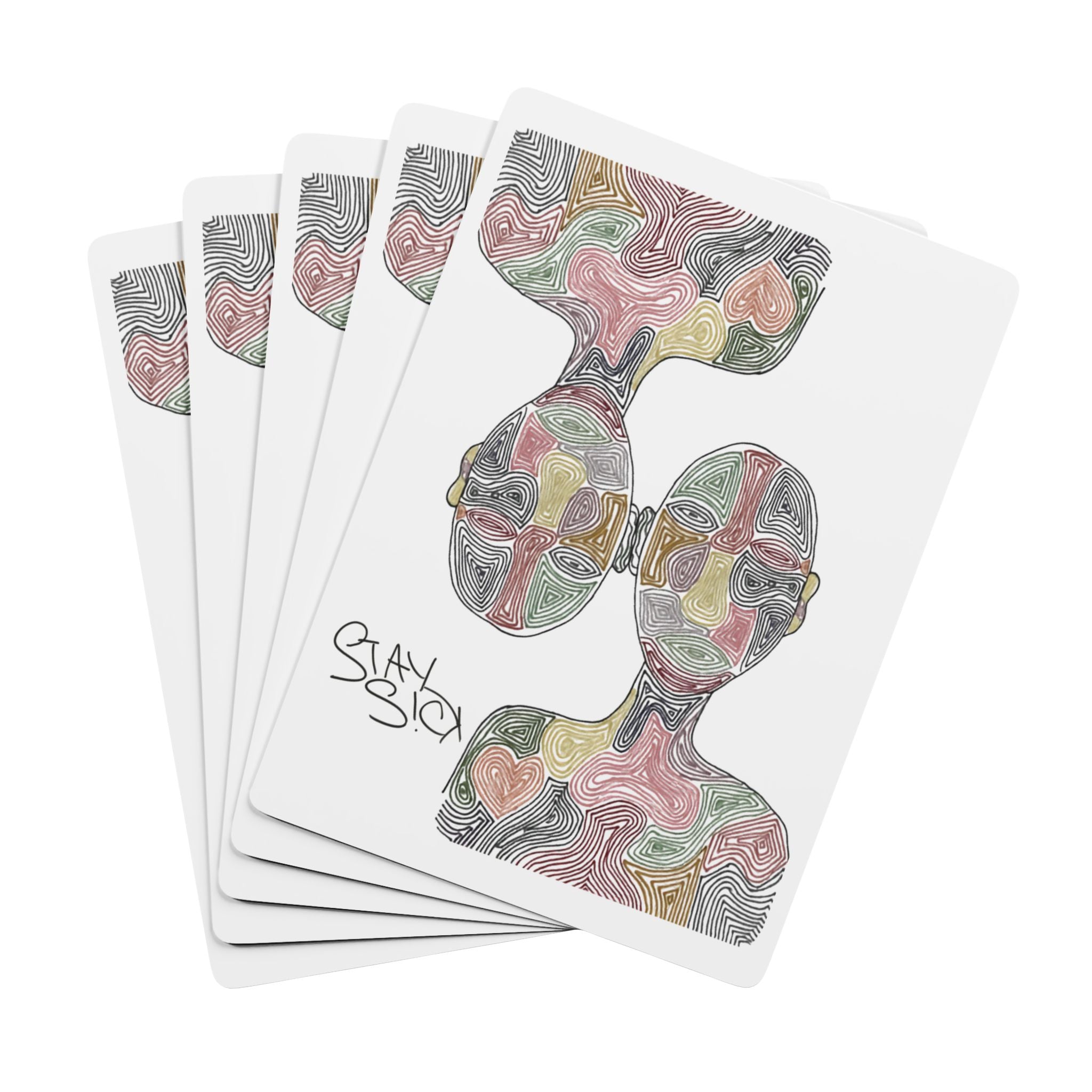 “Vibrations” Playing Cards