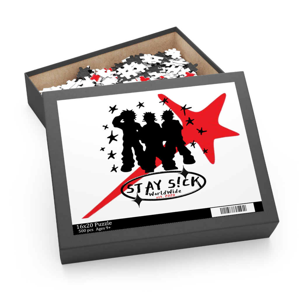 STAY S!CK Logo Puzzle (120, 252, 500-Piece)