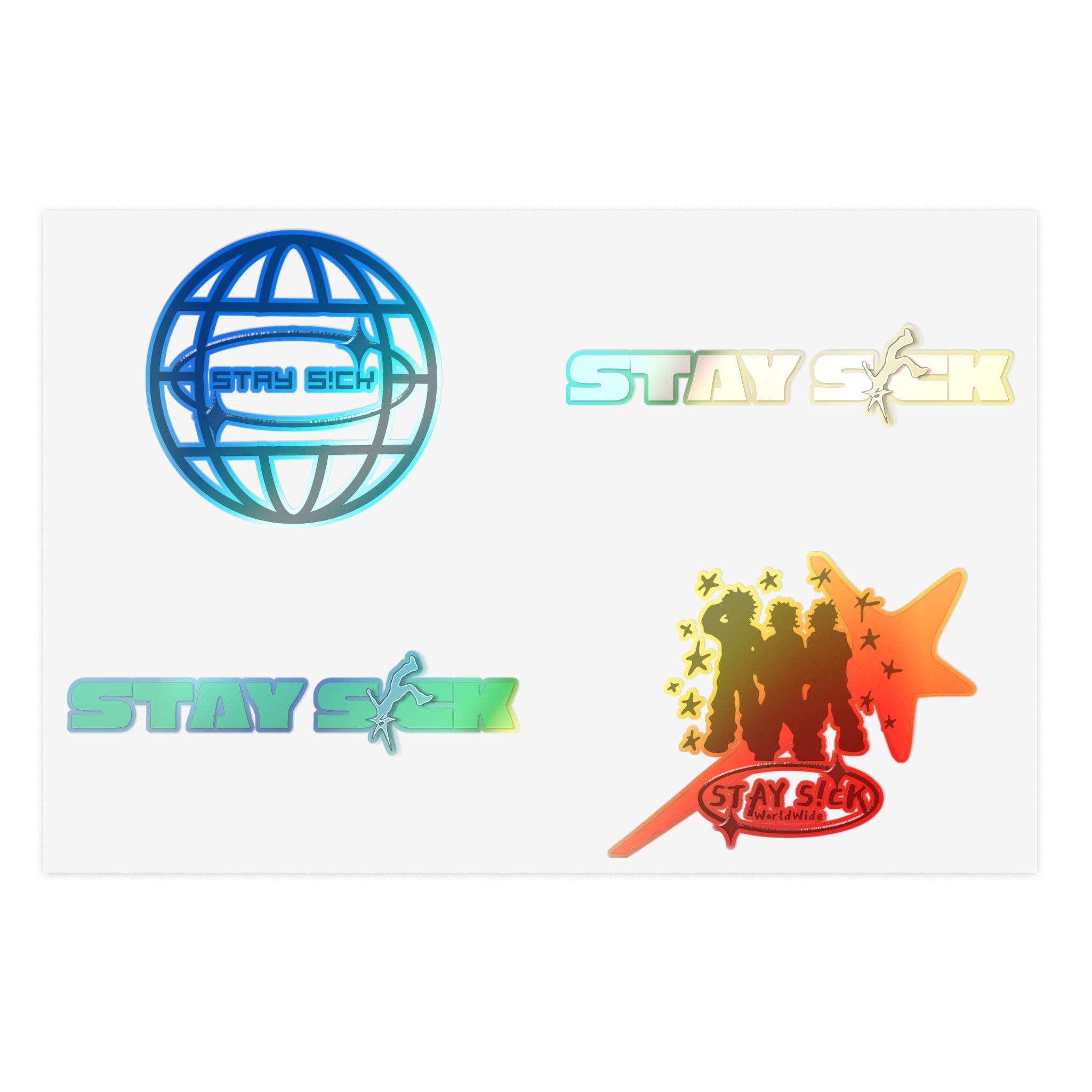 Sticker Sheet Bundle, 5pcs