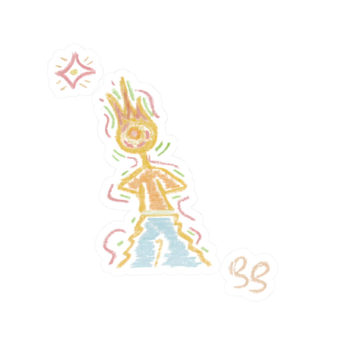 “Flame” Sticker