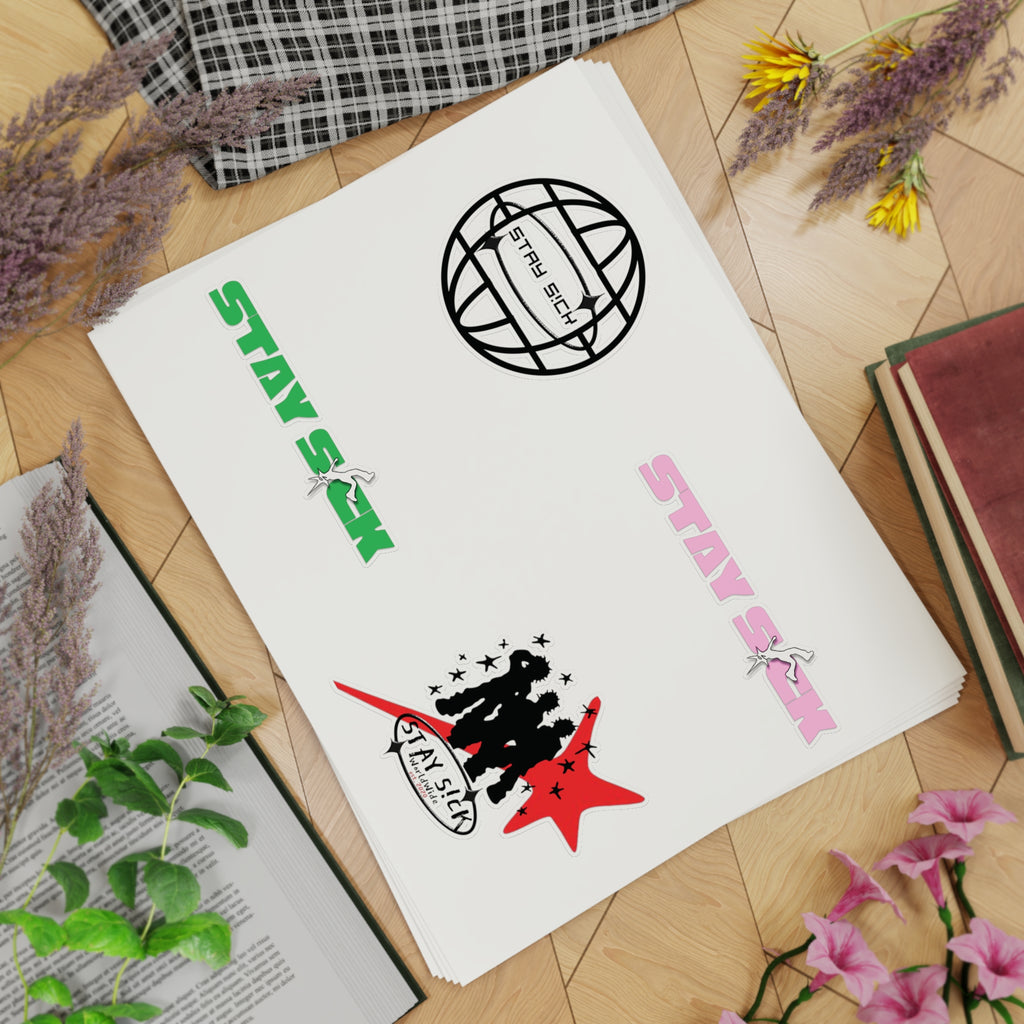 Sticker Sheet Bundle, 5pcs
