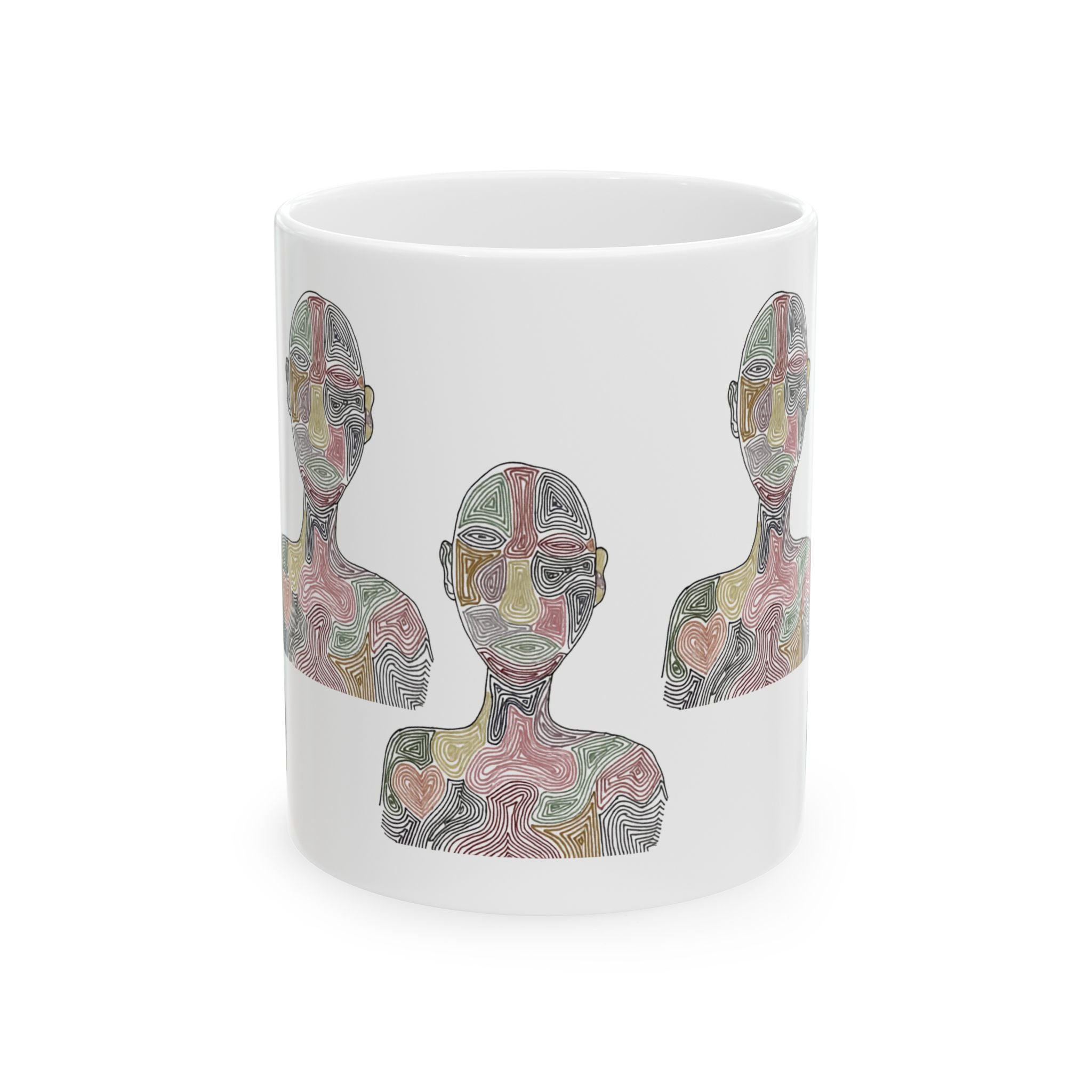 “Vibrations” Ceramic Mug