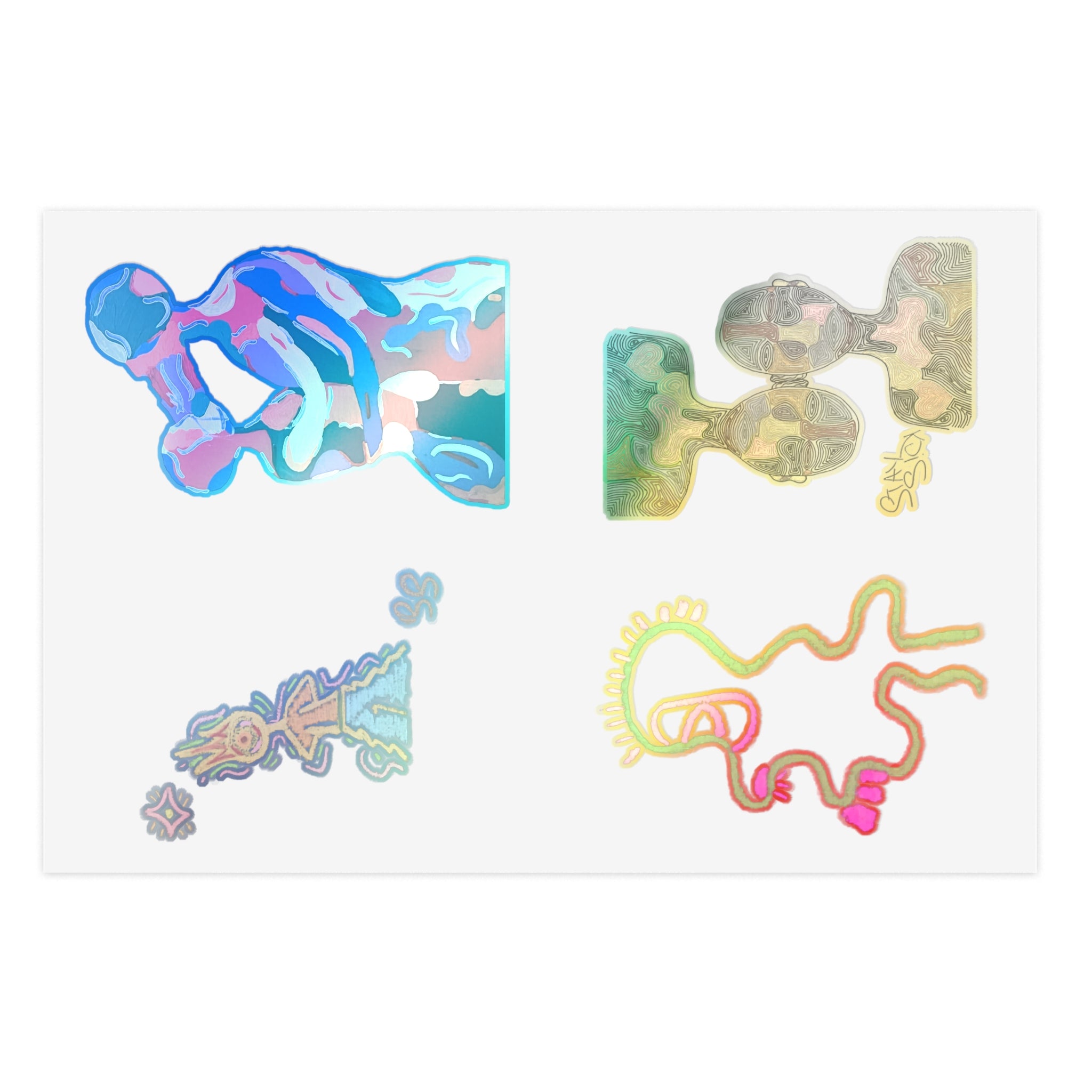 Sticker Sheet Bundle, 5pcs