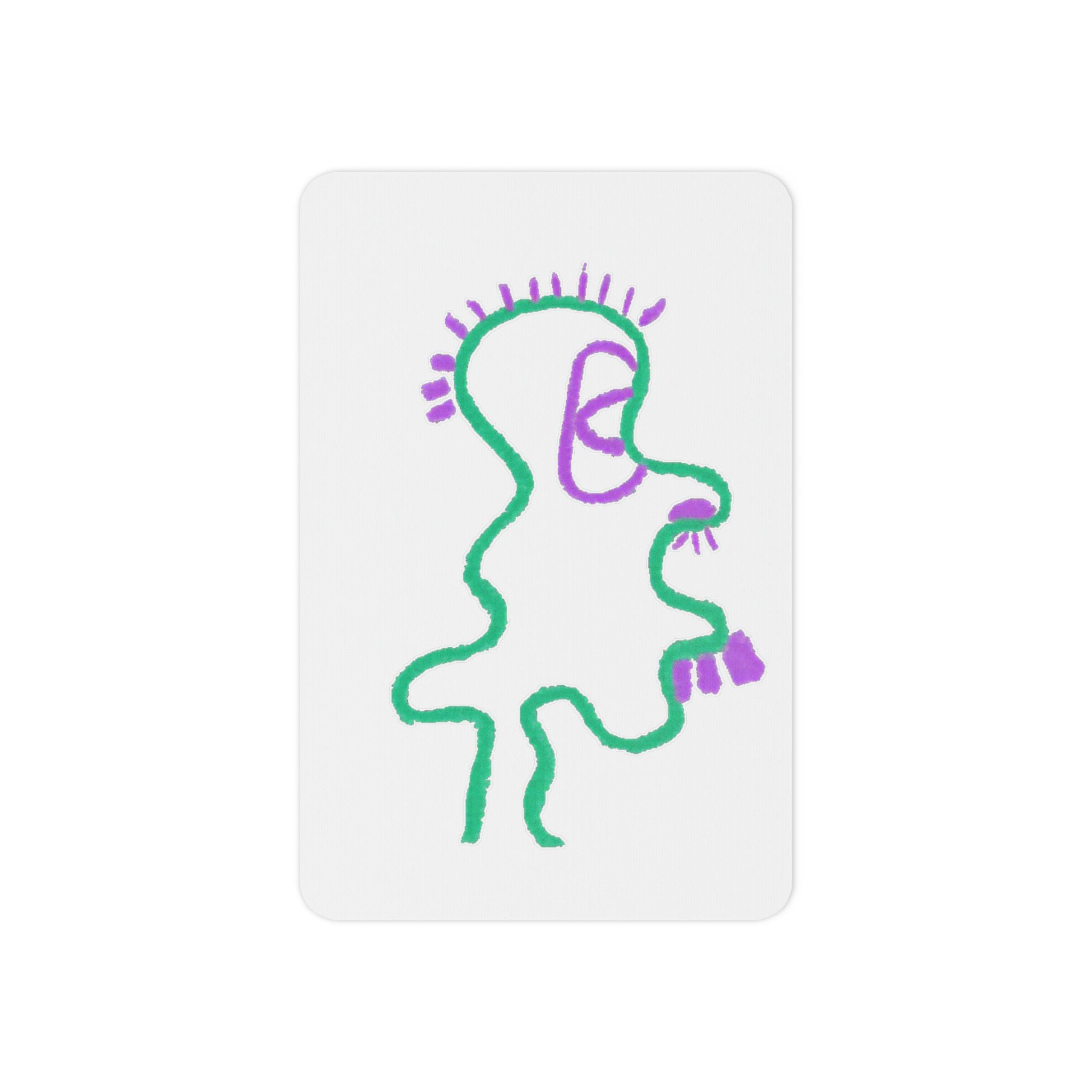 “Big Head” Temporary Tattoo