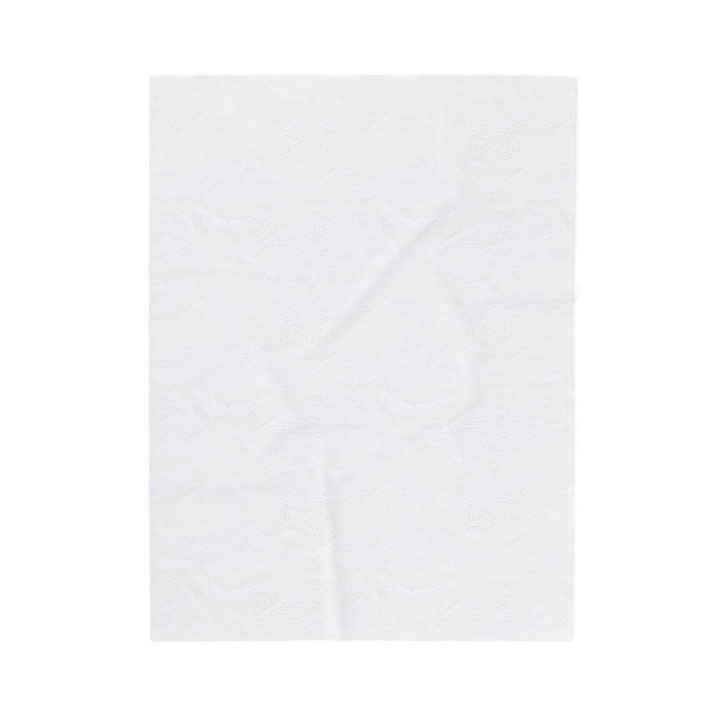 “Spaces and Faces” Plush Blanket