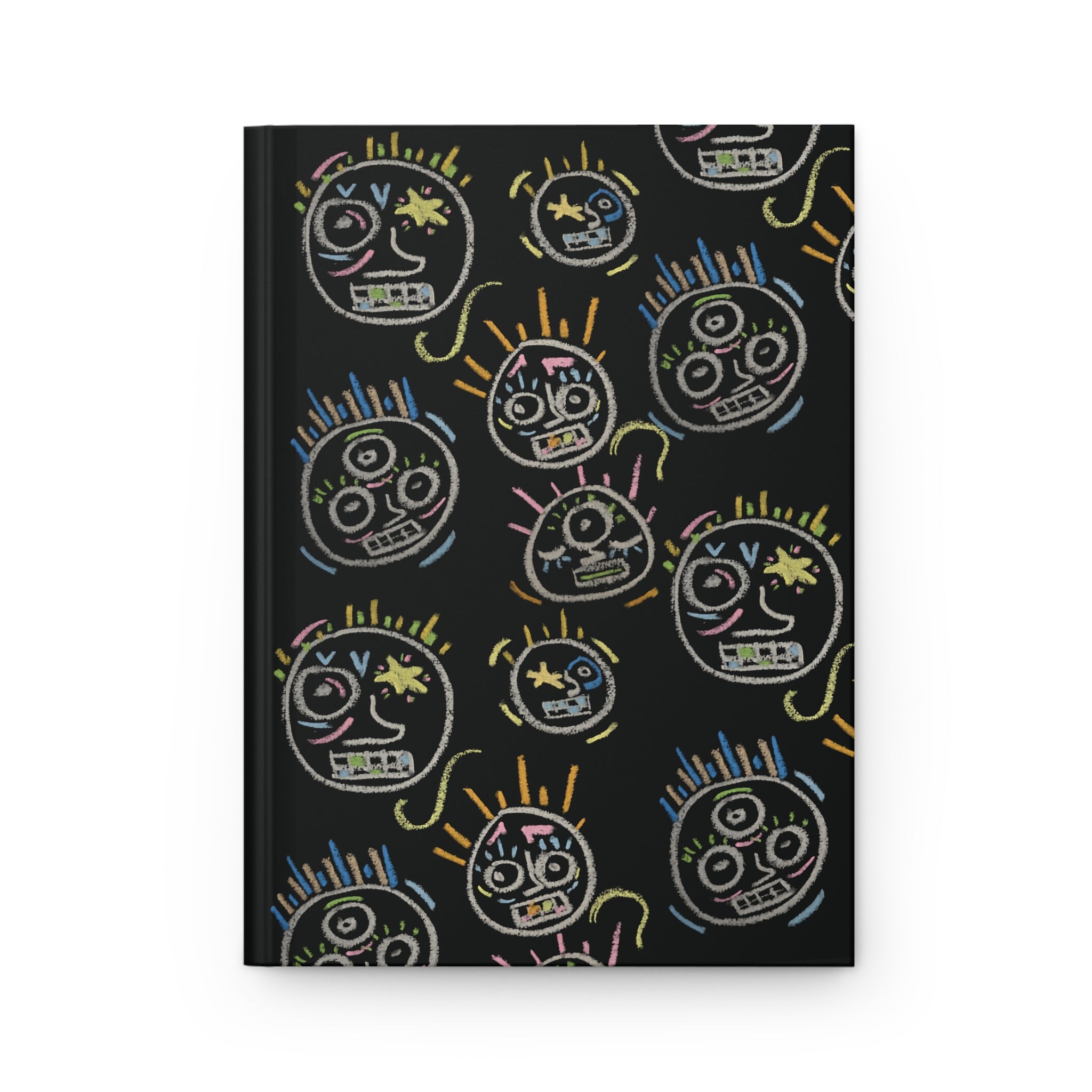 “Spaces and Faces” Hardcover Journal