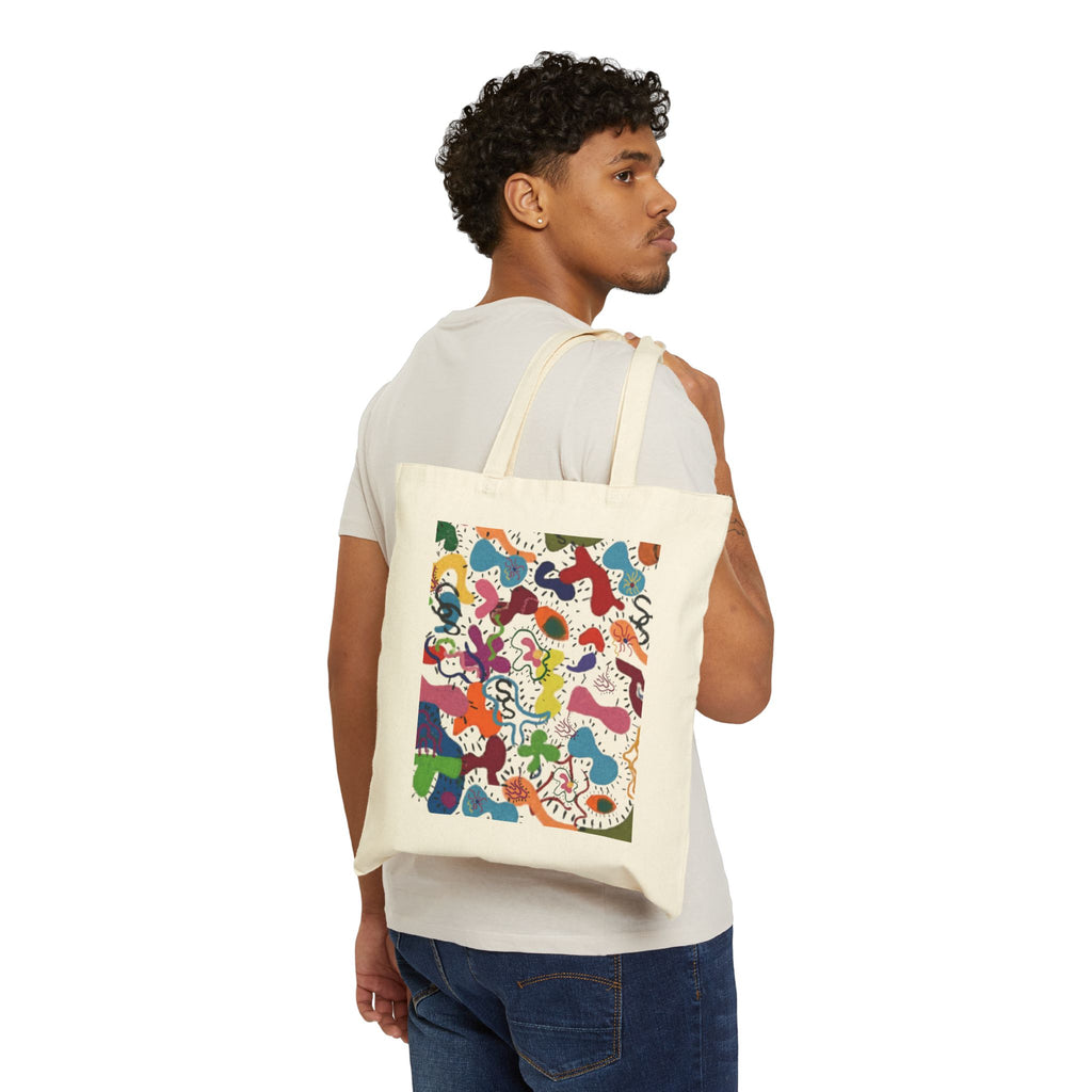 “Amebas” Canvas Tote Bag