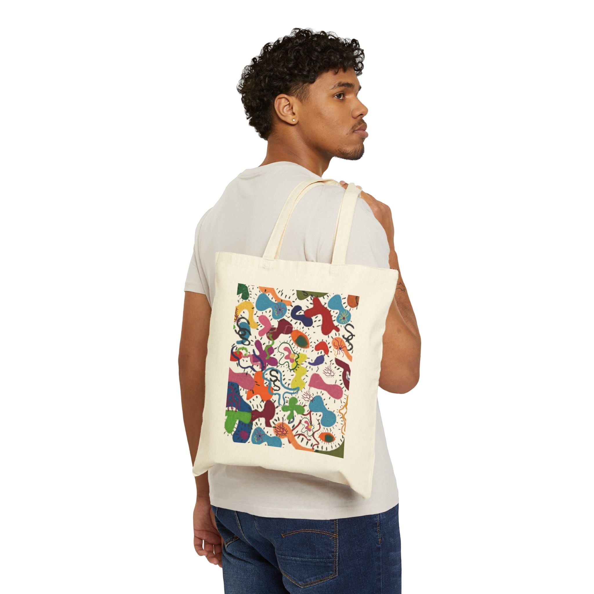 “Amebas” Canvas Tote Bag