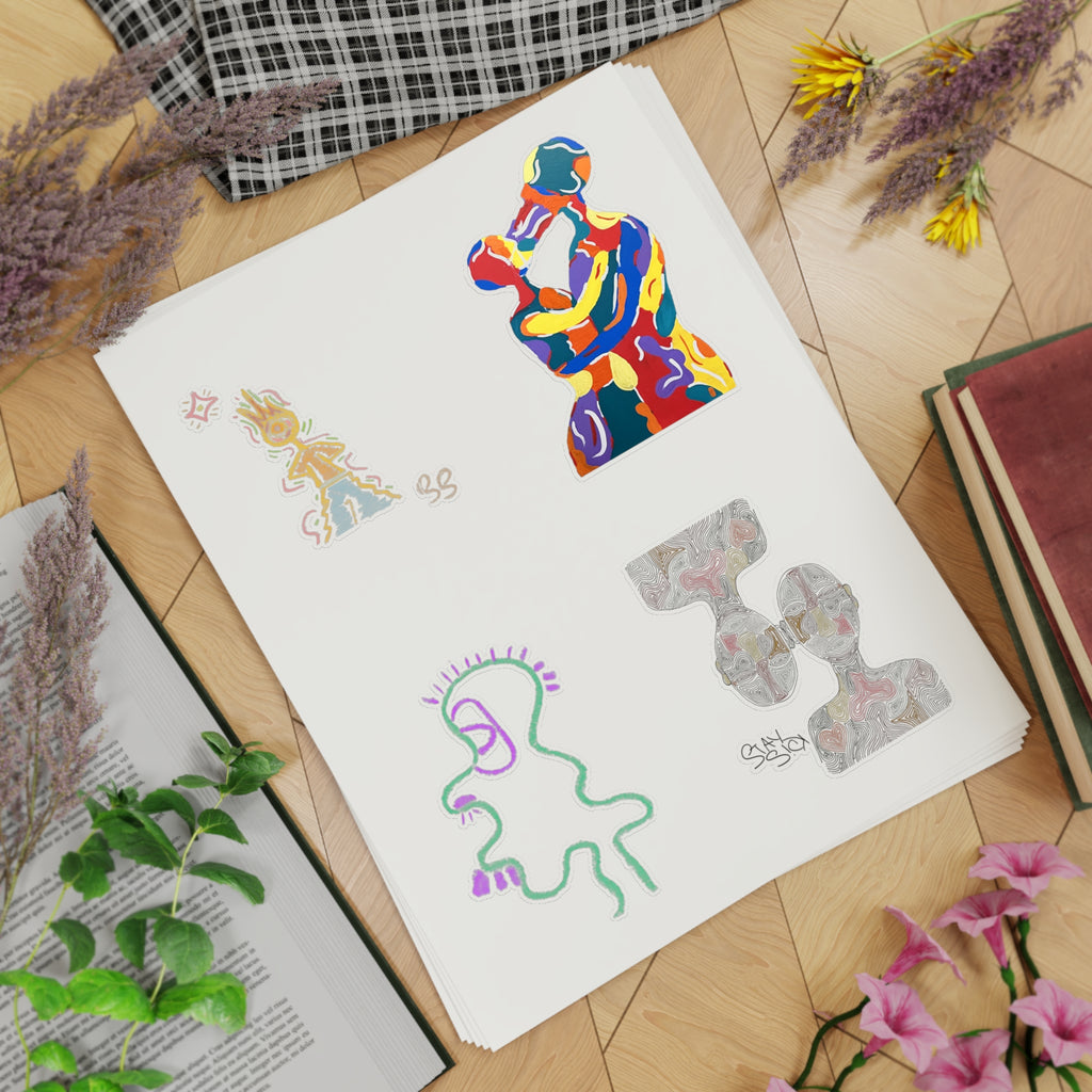 Sticker Sheet Bundle, 5pcs