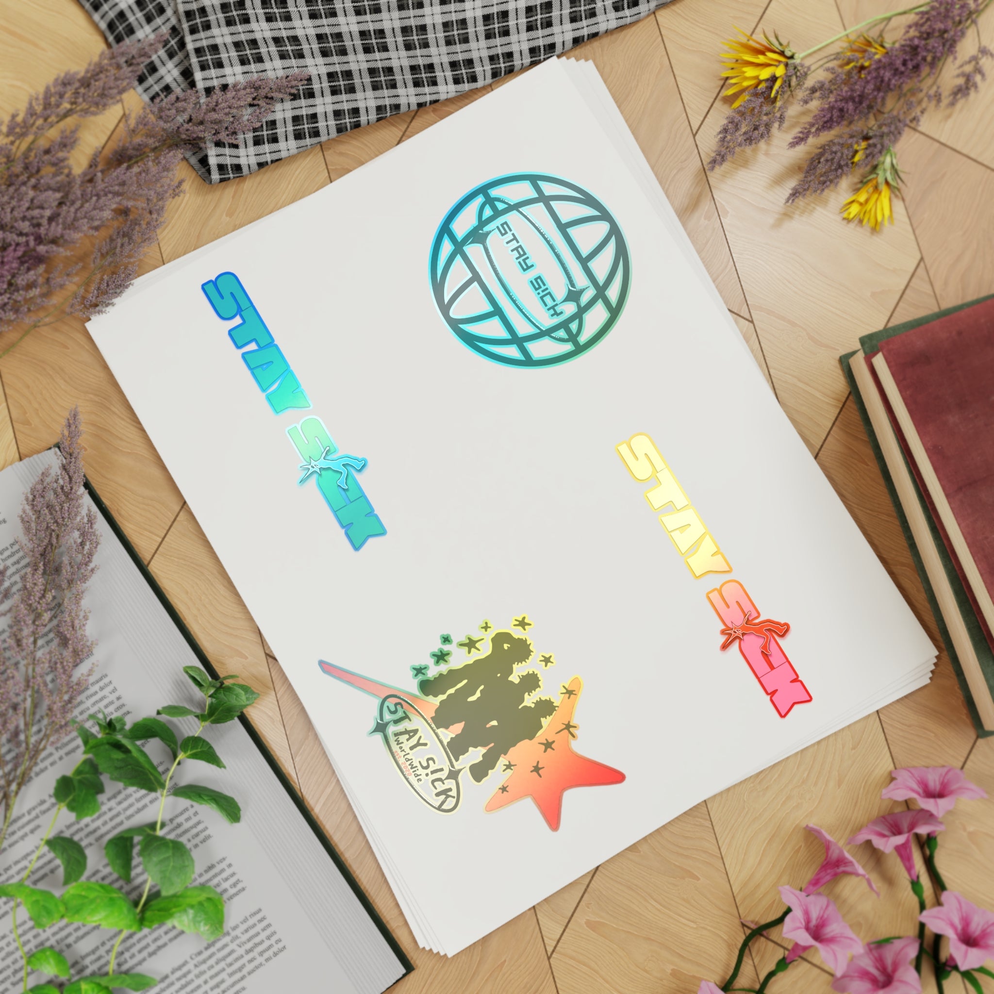 Sticker Sheet Bundle, 5pcs