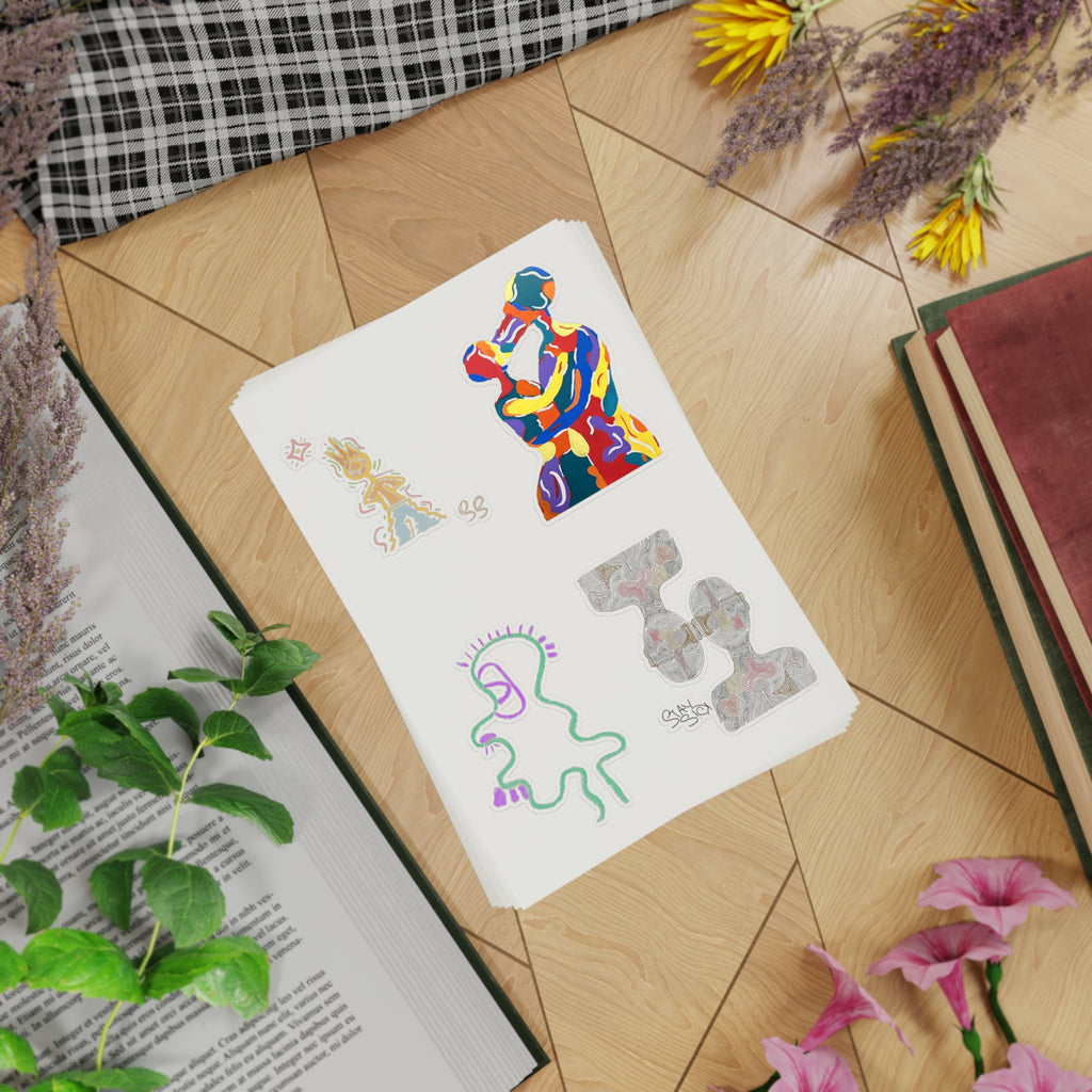 Sticker Sheet Bundle, 5pcs