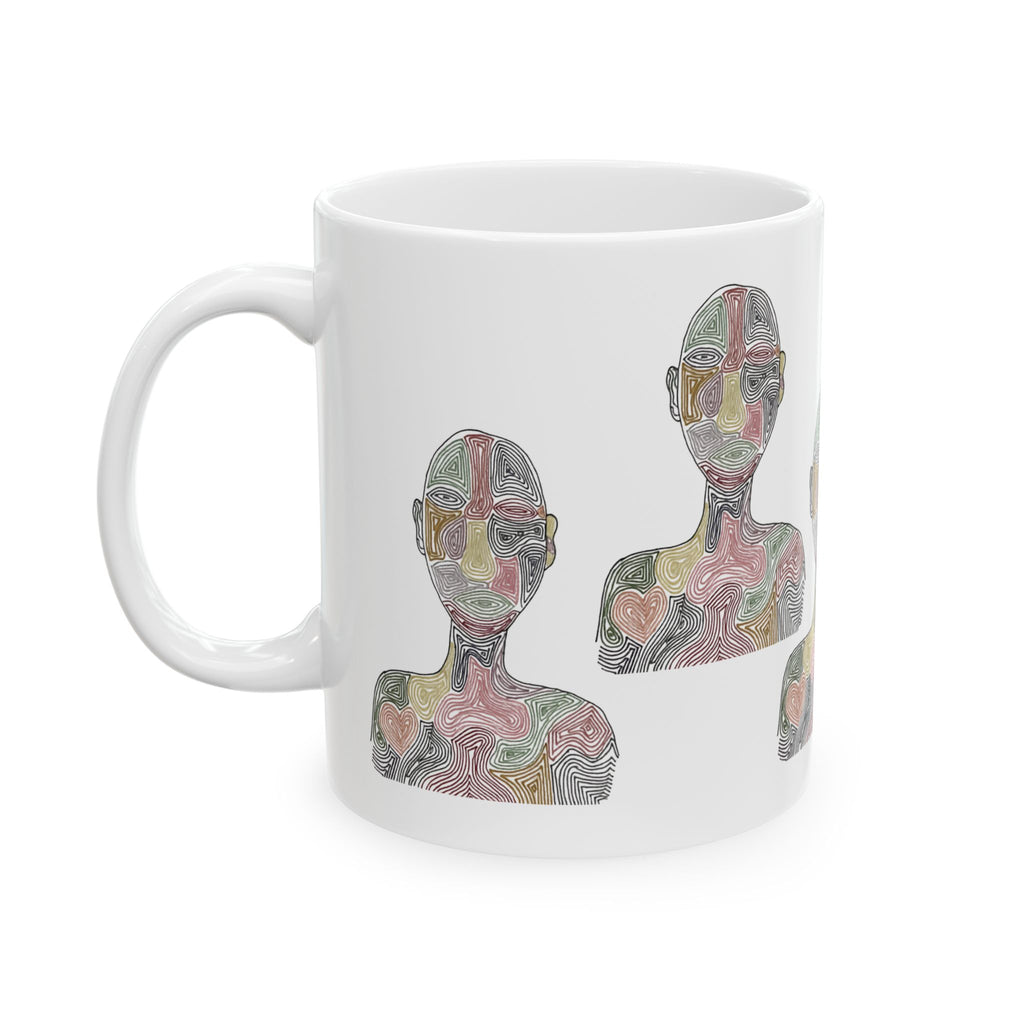 “Vibrations” Ceramic Mug