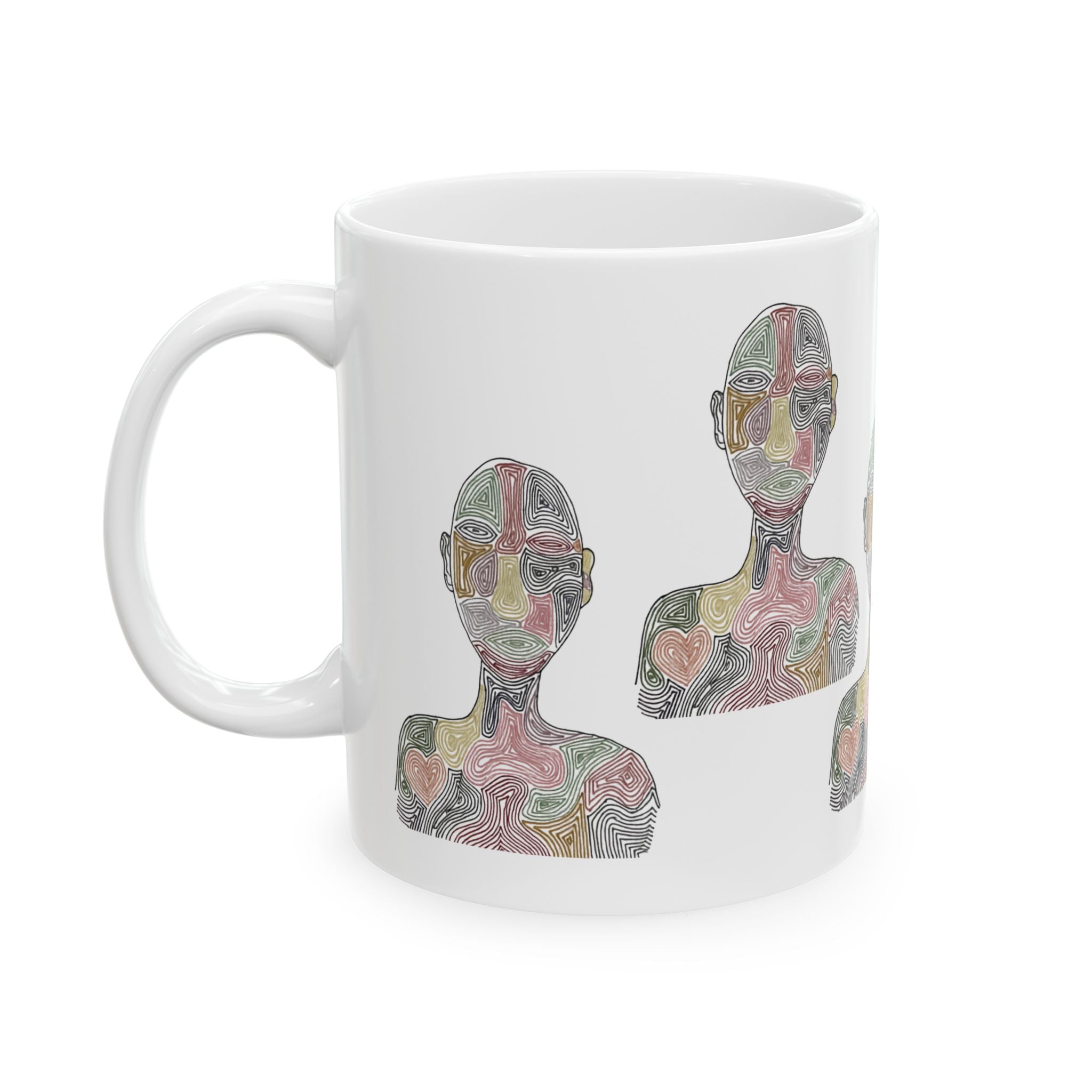 “Vibrations” Ceramic Mug