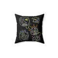 “Spaces and Faces” Pillow