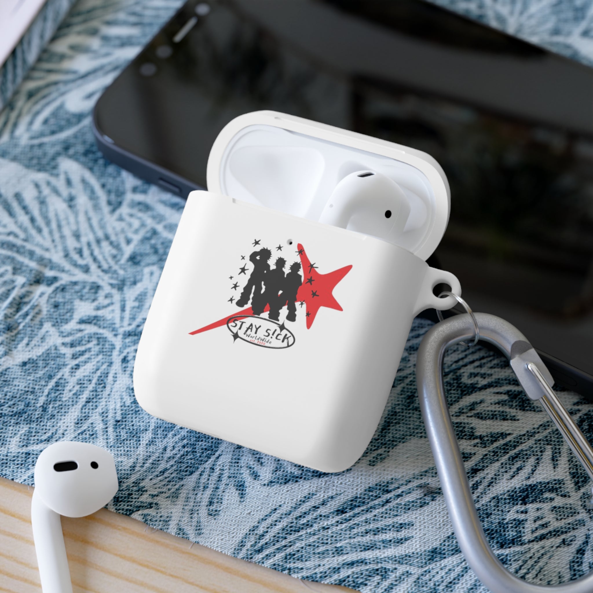 STAY S!CK Logo Star AirPods Case