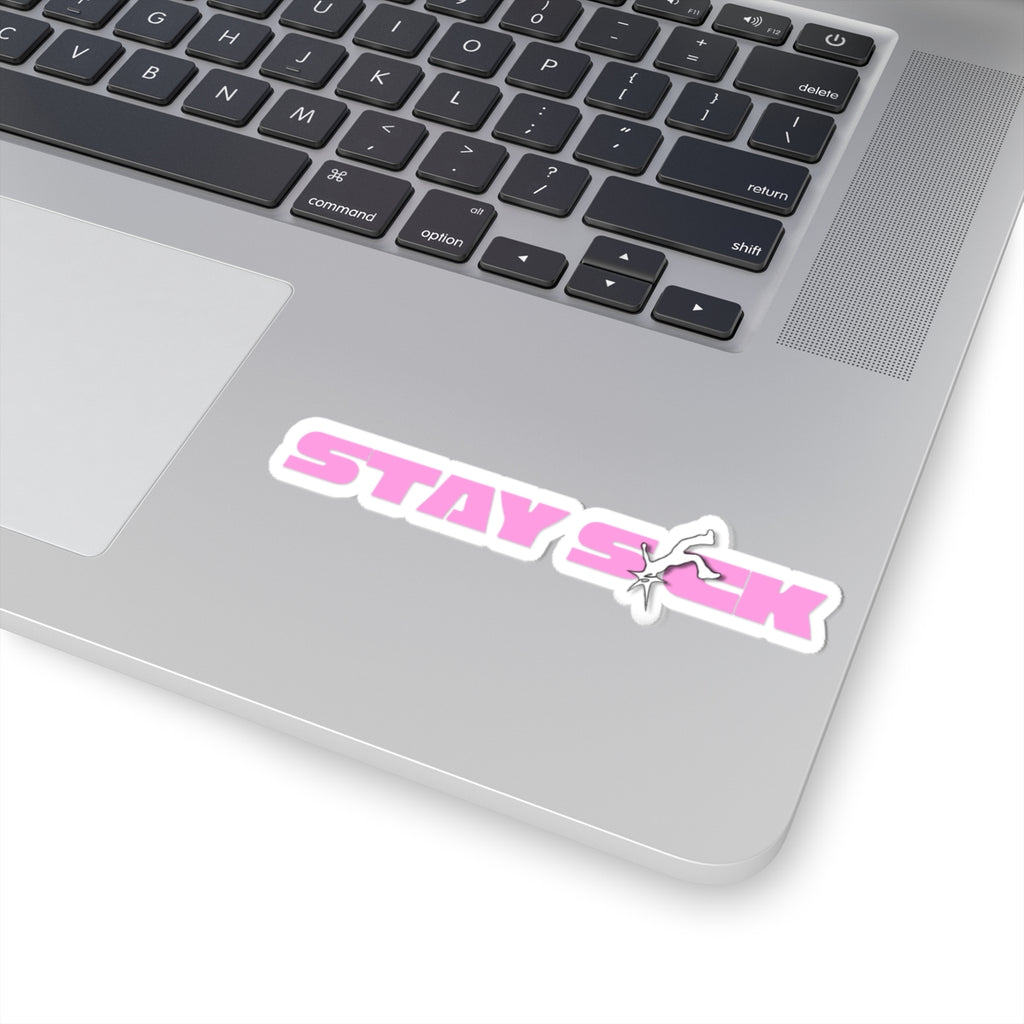 Pink Jumpman Sticker