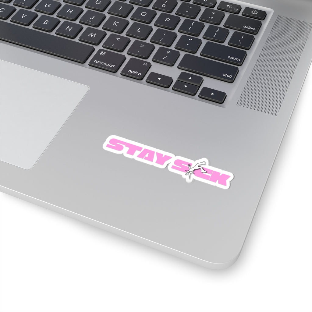 Pink Jumpman Sticker