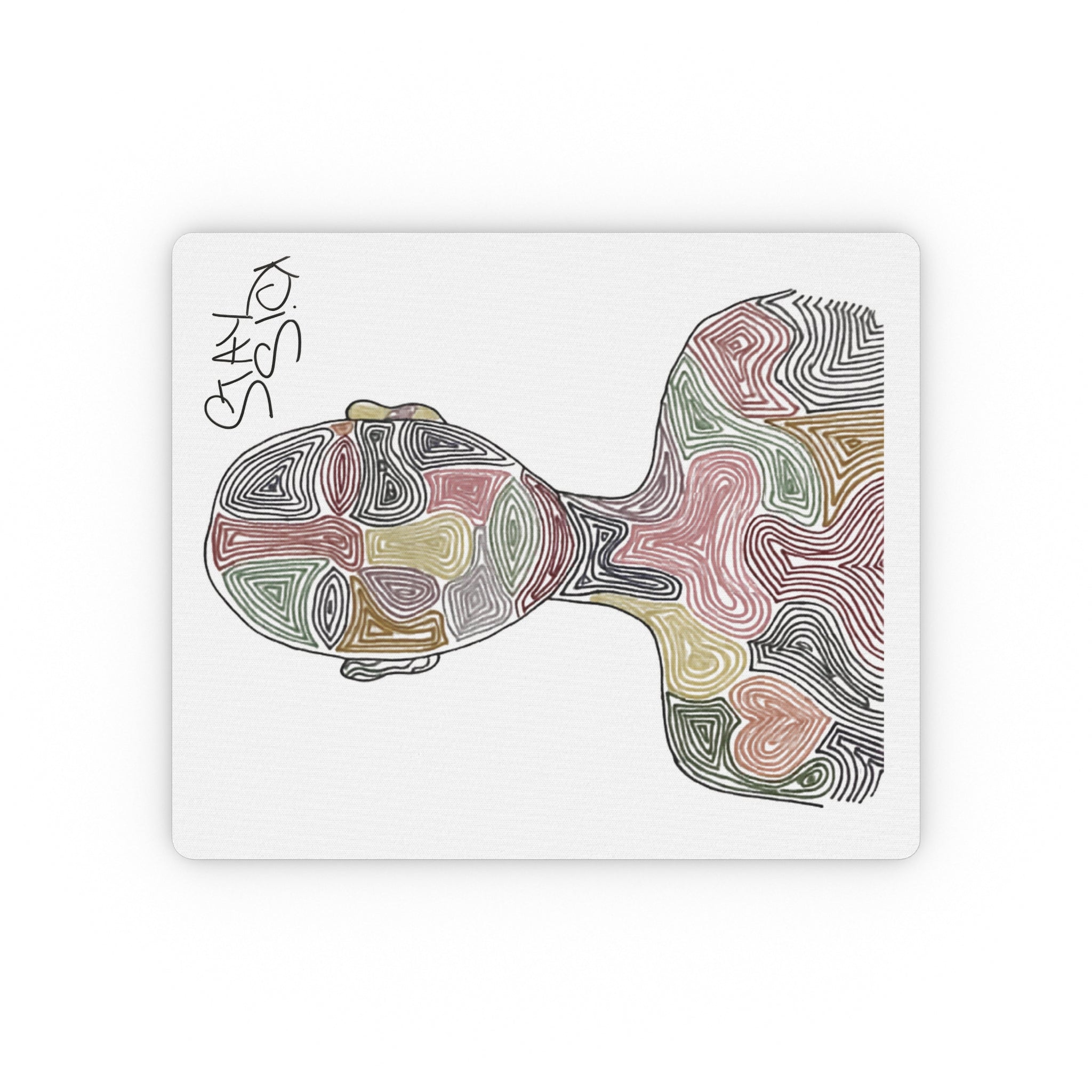 “Vibrations” Mouse Pad