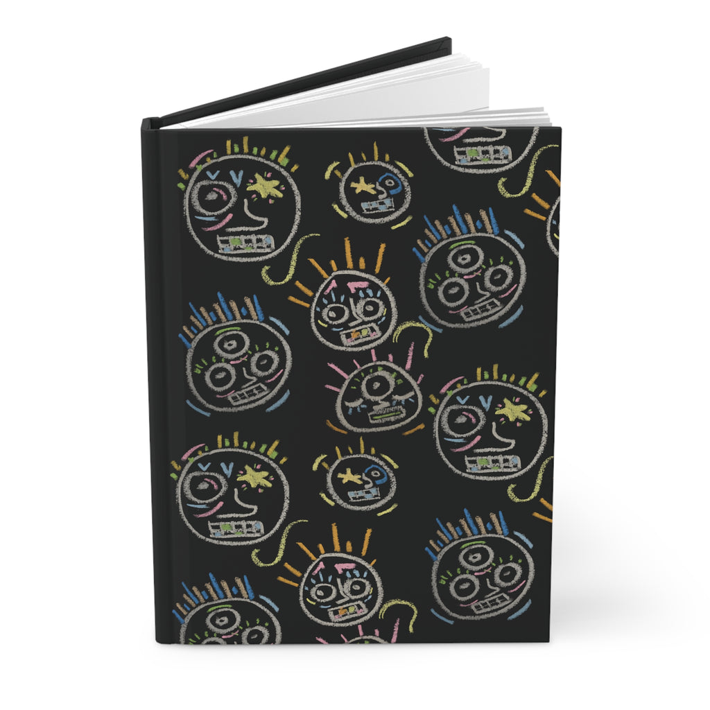 “Spaces and Faces” Hardcover Journal