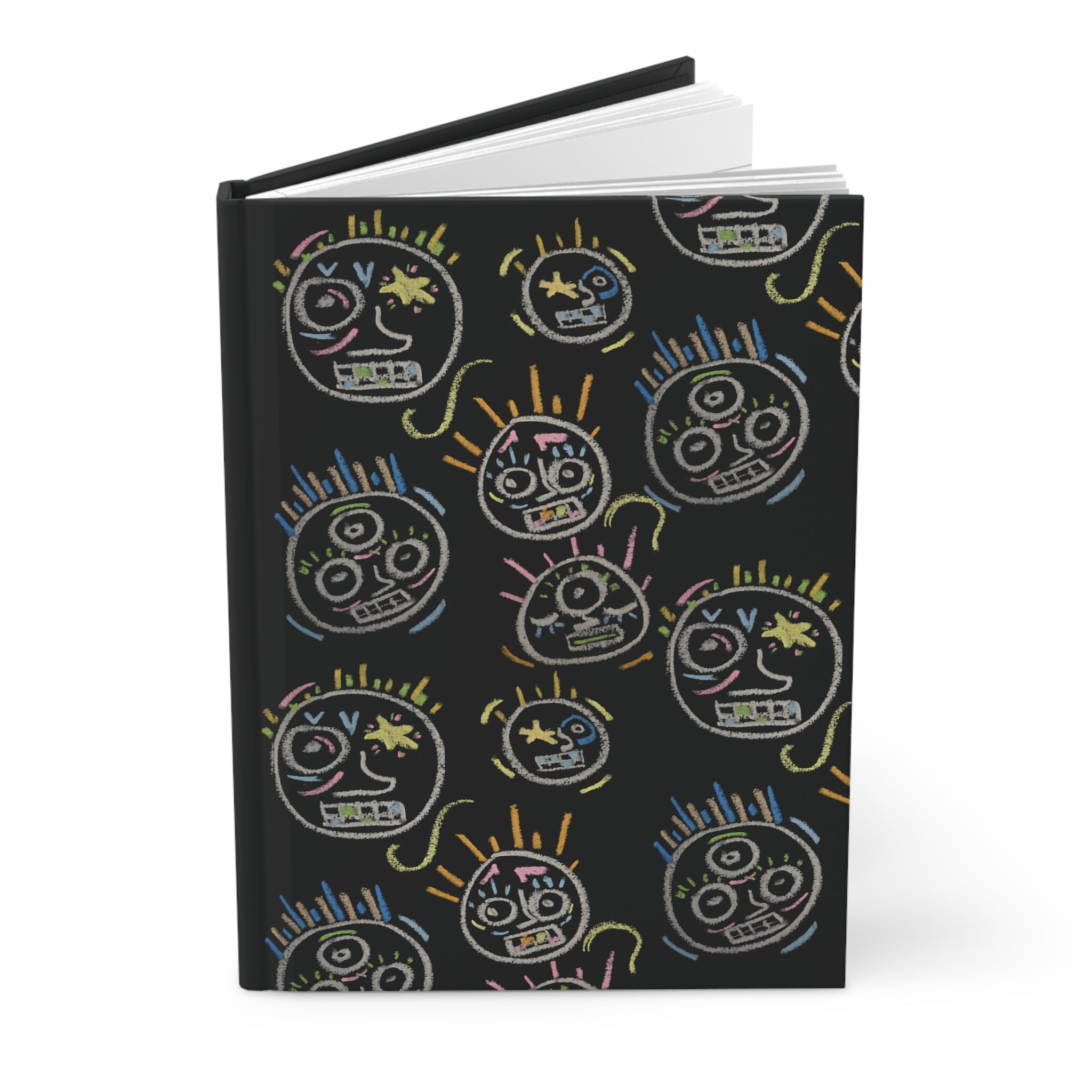 “Spaces and Faces” Hardcover Journal