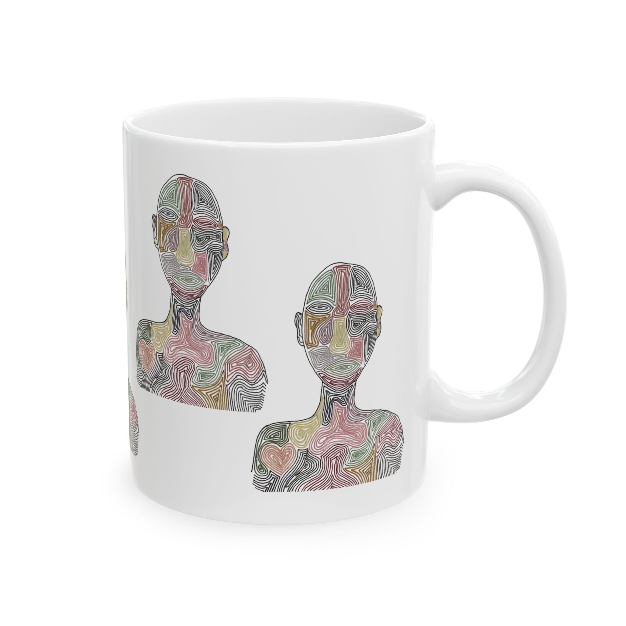 “Vibrations” Ceramic Mug